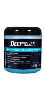 Deep Relief Joint Pain Relief Ultra Strength Gel Reduces Inflammation 230ml Amazon Ca Health Personal Care
