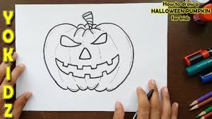See you in another article post. How To Draw A Halloween Pumpkin For Kids Youtube