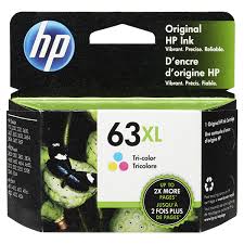 Hp 63 Xl Black And Colour Genuine High Capacity Combo Ink. - Ink Warehouse