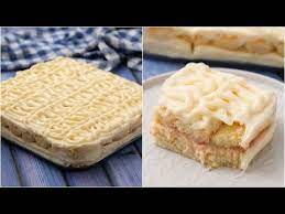 Dolce con savoiardi e crema. Torta Di Crema E Savoiardi Ogni Morso E Una Vera Goduria Youtube