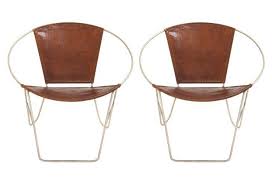 How Crazy Cool Are These Chairs Leather Chair Accent Chairs Circle Chair