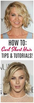 Short hair updo on pinterest | short updo hairstyles short hair … diy a twisted updo with this tutorial. How To Curl Short Hair Tips Tricks And Tutorials