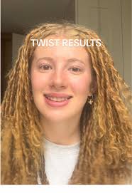 Twist Out Results for Curly Hair Styling