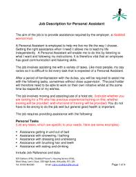 See examples of personal assistant job descriptions from real companies. Executive Personal Assistant Job Description Fill Online Printable Fillable Blank Pdffiller