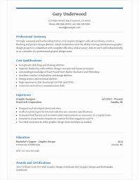 Graphic Design Resume Template For Microsoft Word Livecareer