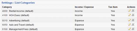 chart of accounts account category sorting