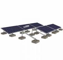 Corigy Cement Foundation Solar Panel Ballast Mounting System ...