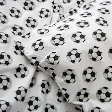 Organic Nod Soccer Twin Sheet Set The Land Of Nod Soccer Bedding Soccer Themed Bedroom Kids Sheets