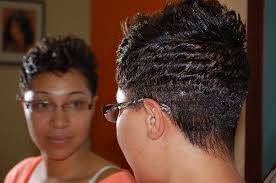 Mohawk hairstyles are a popular choice for black women but if the idea of an undercut and quiff combo doesn't do it for you, opt for this refined twisted style instead. Natural Hair Styles Hair Weave Short Hair Styles For Black Women Hair Extensions Hair Braids Short Hairstyles A Photo On Flickriver