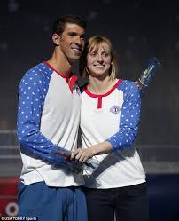 Ledecky locked up her fourth individual race at the olympics with a time of 8 minutes, 14.62 seconds, adding to her victories in the 200, 400 and 1,500 free. Michael Phelps Wears Pajama Outfit To Celebrate The End Of Olympics Swim Trials Daily Mail Online