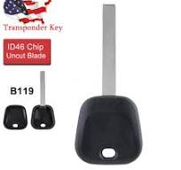 GM REPLACEMENT TRANSPONDER KEY ID46 CHIP for Chevy GMC Buick KEY BLANK  B119-PT | eBay