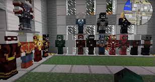 We found superhero luckyblocks in minecraft! Minecraft Superhero Life With Fisk S Superheroes Mod Minecraft Building Inc