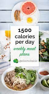 Introducing 1500 Calorie Meal Plans Curated By Nutritionists And Featuring Wholesome Delicious Re 1500 Calorie Meal Plan Calorie Meal Plan Healthy Meal Plans