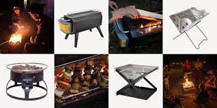 Kingso fire pit, 22'' fire pits outdoor wood burning steel bbq grill firepit bowl with mesh spark screen cover log grate wood fire poker for camping picnic bonfire patio backyard garden. Best Portable Fire Pits 2021 Outdoor Fire Pit Reviews
