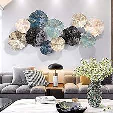 Amazon Com Opbsite Metal Wall Art Decor Simple Style Wall Art Sculpture Hollowed Designed Metal Wall Wall Sculpture Art Metal Wall Art Decor Hanging Wall Art