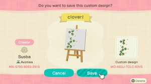 Still in development phase, please expect: Animal Crossing Qr Closet Clover Path Borders