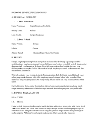 Contoh proposal pkm kewirausahaan tentang singkong. Proposal Bisnis Keripik Singkong