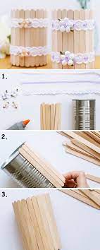 45 Easy And Creative Diy Popsicle Stick Crafts Ideas Hercottage Craft Stick Crafts Diy Projects To Sell Diy Popsicle Stick Crafts