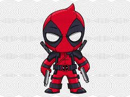 It is a very clean transparent background image and its resolution is 541x690 , please seeking more png image rainbow unicorn png,deadpool png,deadpool logo png? Kawaii Deadpool Svg Files For Silhouette Files For Cricut Svg Dxf Eps Png Instant Download Deadpool Svg Deadpool Kawaii Cute Deadpool