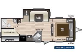 Hideout Travel Trailers Floorplans Keystone Rv Floor Plans Travel Trailer Travel