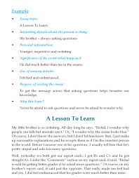 8th Grade Reflective Essay Tutorial English Writing Skills Ielts Writing Writing Skills
