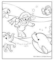 While your child is busy by coloring drawings you can do your errands. Fisher Price Coloring Pages