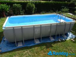 Comment Monter Une Piscine Tubulaire Intex Ultra Silver Habillage Piscine Hors Sol Piscine Tubulaire Piscine Hors Sol