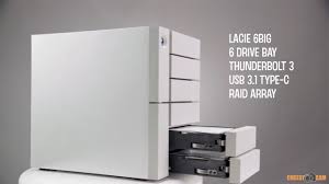 The lacie 2big dock thunderbolt 3 is an elegant local storage solution for content creators with deep pockets. Lacie 6big Thunderbolt 3 6 Bay Raid Storage Array Youtube