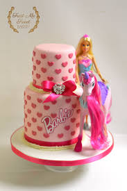 Children S Birthday Birthday Cake Ribbons And Balloons Cake Images With Price Barbie Unicorn Cake Jpg Barbie Birthday Cake Barbie Cupcakes Barbie Doll Birthday Cake