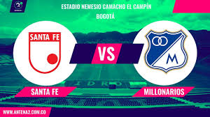 Head to head information (h2h). Santa Fe Vs Millonarios En Vivo Liga Aguila 7 9 2019 Youtube