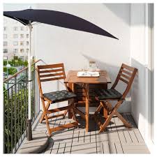Bramson Fliso Sonnenschirm Mit Stander Schwarz Ikea Deutschland Small Apartment Patio Apartment Balcony Decorating Patio Decor