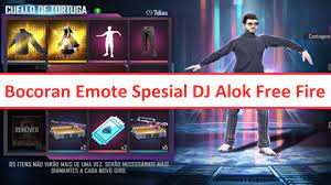 Click on the 'collection' tab. Special Emote For Free Dj Alok Character Ff On Free Fire Game News