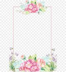 Beautiful Borders And Frames Images Summer Flower Photo Frame Flores Em Png Moldura Floral Fundo Para Convite