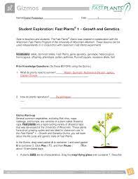 Before using the gizmo.) [note: Questions And Answers Gizmos Student Exploration Biology Miscfastplants1 Growth And Genetics In 2021 This Or That Questions Biology Question And Answer