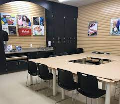 Storage furniture and containers are great, but don't forget that your walls provide useful space as well. Michaels Launches Program Encouraging Local Makers To Teach Their Own In Store Classes Craft Industry Alliance