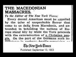 New York Times Articles On The History Of Macedonia And The Macedonian Macedonia History Macedonian Macedonia
