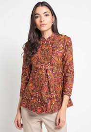 Model Gamis Dari Batik Bali Di 2020 Gaun Batik Batik Wanita