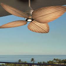 Select a coastal themed fan without a light or select from one of our tropical ceiling fans. Tropical Ceiling Fans Overhead Palm Leaf Bamboo Blade Fans Delmarfans Com