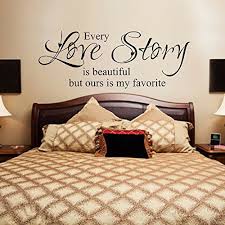 Mairgwall Beautiful Love Wall Decal Quotes Vinyl Wall Lettering Romantic Master Bedroom Wall D Wall Quotes Decals Bedroom Scripture Wall Decal Rooms Home Decor