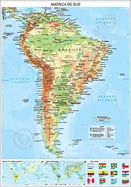 Calota glaciar a ajuns pn la paralela. Harta Geografica Africa Drone Fest