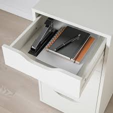 Once that is done, you should be able to pull the drawer out with ease. Alex Drawer Unit White 36x70 Cm Ikea
