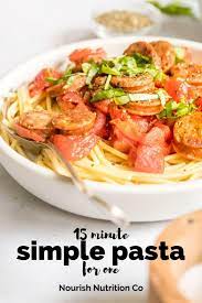 15 Minute Simple Pasta Recipe Recipe In 2021 Pasta Recipes Homemade Spaghetti Sauce Easy Recipes