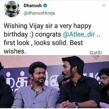 Statistics show that the people who. Dhanush Wishes Thalapathy Vijay For His Birthday Meme Tamil Memes