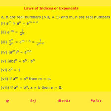Am * an = am+n. Srj Maths Point Laws Of Exponents Or Indices Regards Realnumbers Part 2 Srjmathspoint Mathematician Math Study Numbersystem Mathematics Maths Mathstudent Mathskills Education Integration Mathsteacher Algebra Calculas