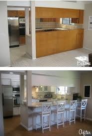 I am finally showing you the before and afters of our kitchen remodel! Before And After 1980 S Kitchen Makeover Small Kitchen Renovations Kitchen Remodel Small Kitchen Renovation