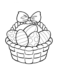 Easter Egg Clip Art Black And White Free Easter Coloring Pages Easter Printables Free Easter Bunny Colouring