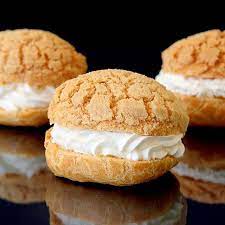 Japanese Cream Puffs Little Swiss Baker Recipe Cream Puffs Dessert Recipes Recipes