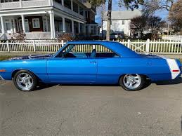 Image result for Bright Blue 1973 Dodge