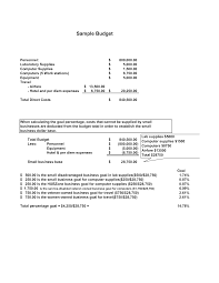 Simple proposal format template + checklist to help you get started asap! Small Business Budget Proposal Templates At Allbusinesstemplates Com