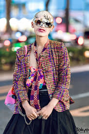 Japanese Fashion Designer In Avant Garde Street Style W Necktie Comme Des Garcons Frammy Vintage Tops Japanese Fashion Designers Streetwear Fashion Fashion